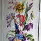 Aquarelle Fleurs de Boulait-Chausset