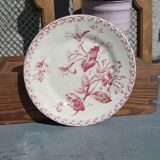 4 iron earth dessert plates porcelain from Gien