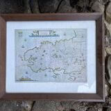 Tableau carte Bretagne