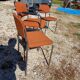 Fauteuil et 2 chaises vintage eurosit