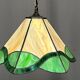 Lustre de style Tiffany. Vitrail.