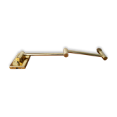 Golden articulated sconce