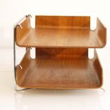 Vintage teak briefcase 1960