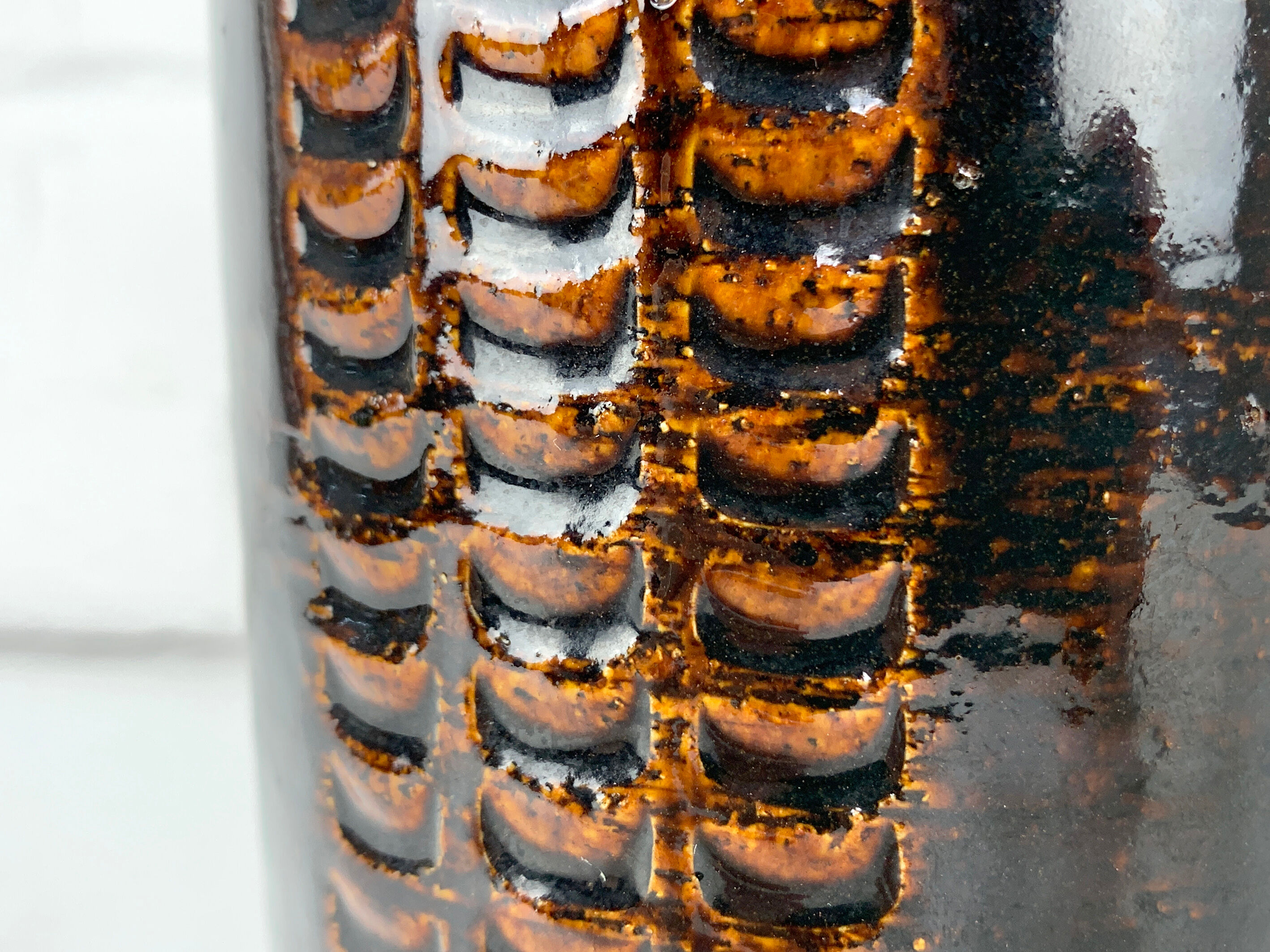 Ceramic table lamp, Per Linnemann-Schmidt for Palshus, Denmark, 1960