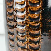 Ceramic table lamp, Per Linnemann-Schmidt for Palshus, Denmark, 1960