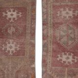 Distressed turkish small rugs, 1970s, set of 2