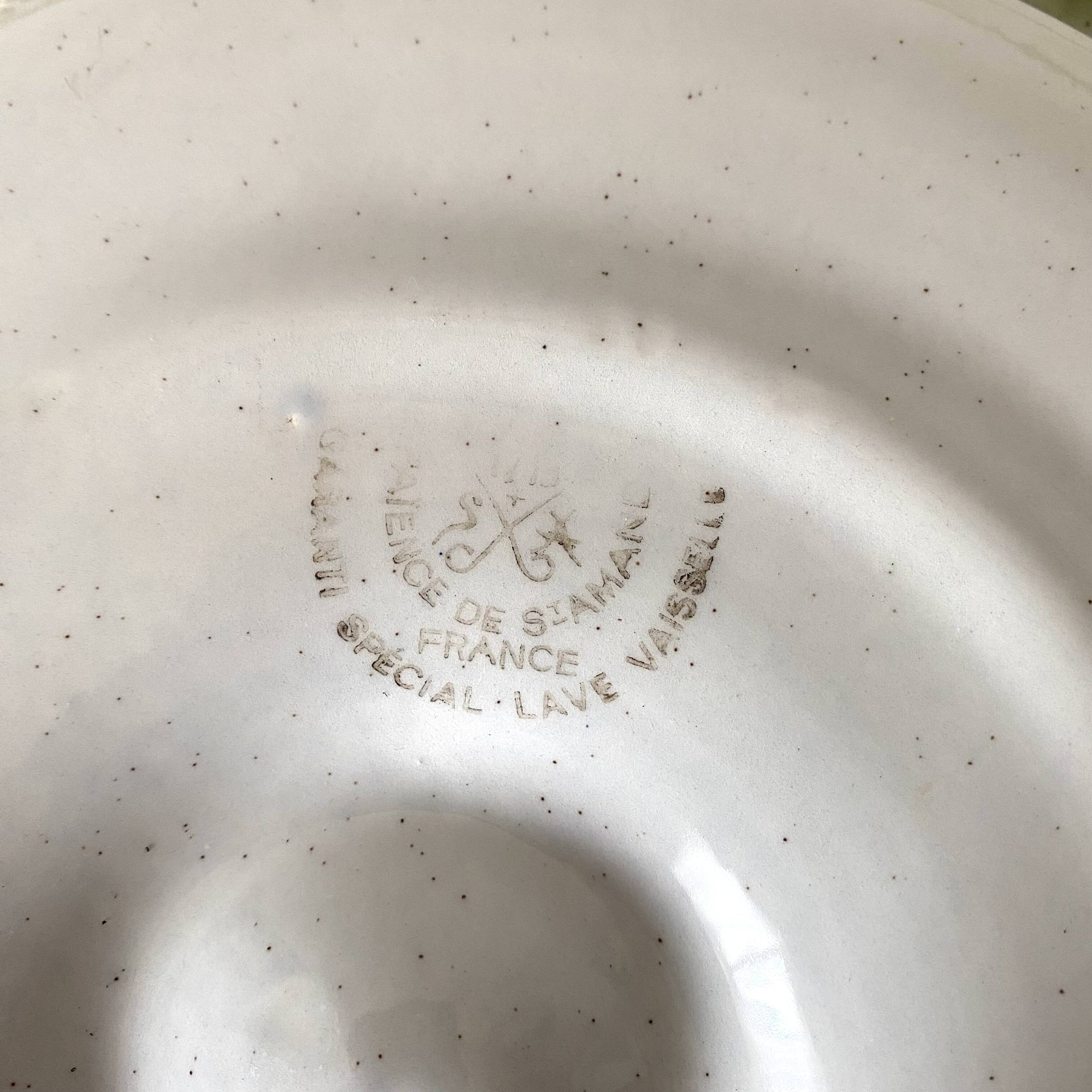 Saint Amand Oyster Plates