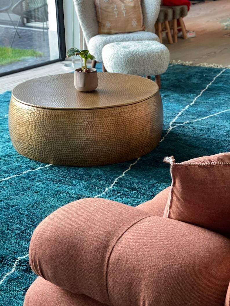 Tapis bérbere fait main traditionnelle 250cmx150cm