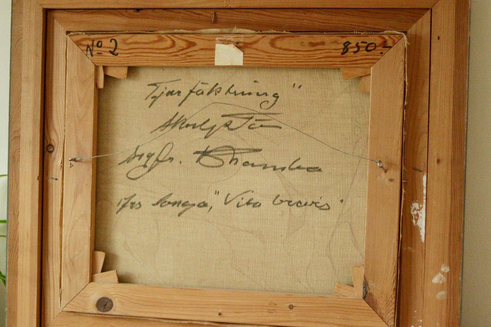 "The Bullfight" by Sigfrid Bhamba