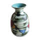 Ceramic vase painted