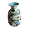 Ceramic vase painted
