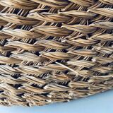 Large woven straw basket