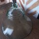Cloche verre vert céladon