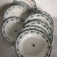 6 flat plates - Saint Amand - Argenton model