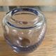 Bubble glass vase Val Saint Lambert