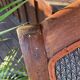 Antique Regency style armchair with complete restoration of the seat