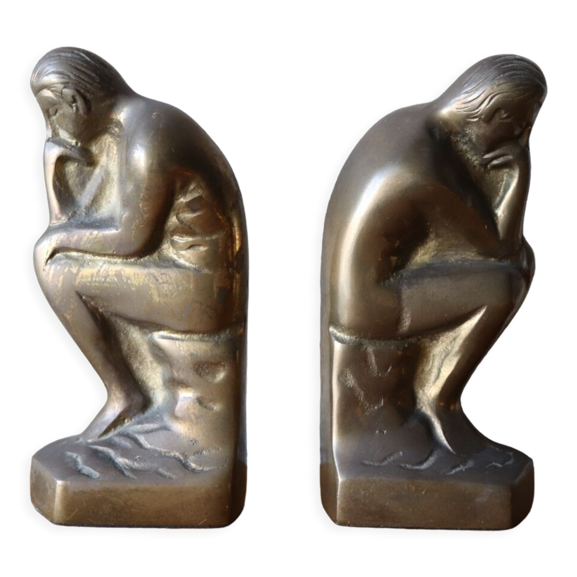 Greenhouse book in brass the thinker