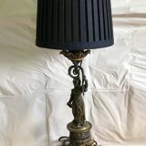 Louis Philippe bronze lamp