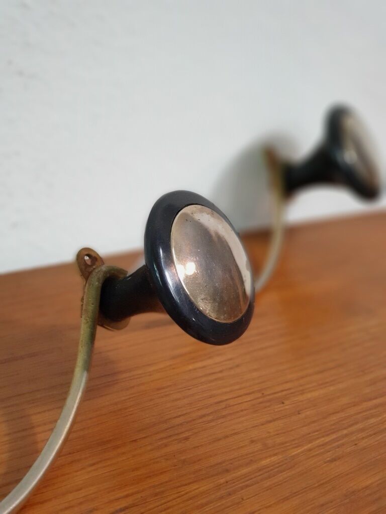 Vintage wall coat holder