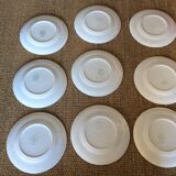 9 dessert plates