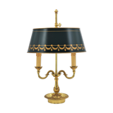 Hot water bottle lamp in solid bronze gilded louis XVI style "Lucien Gau"