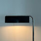 Vintage adjustable floor lamp, chrome and black, Gismondi for Artemide, Italy 1980