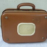 Portable record player Teppaz Presence vintage 1955