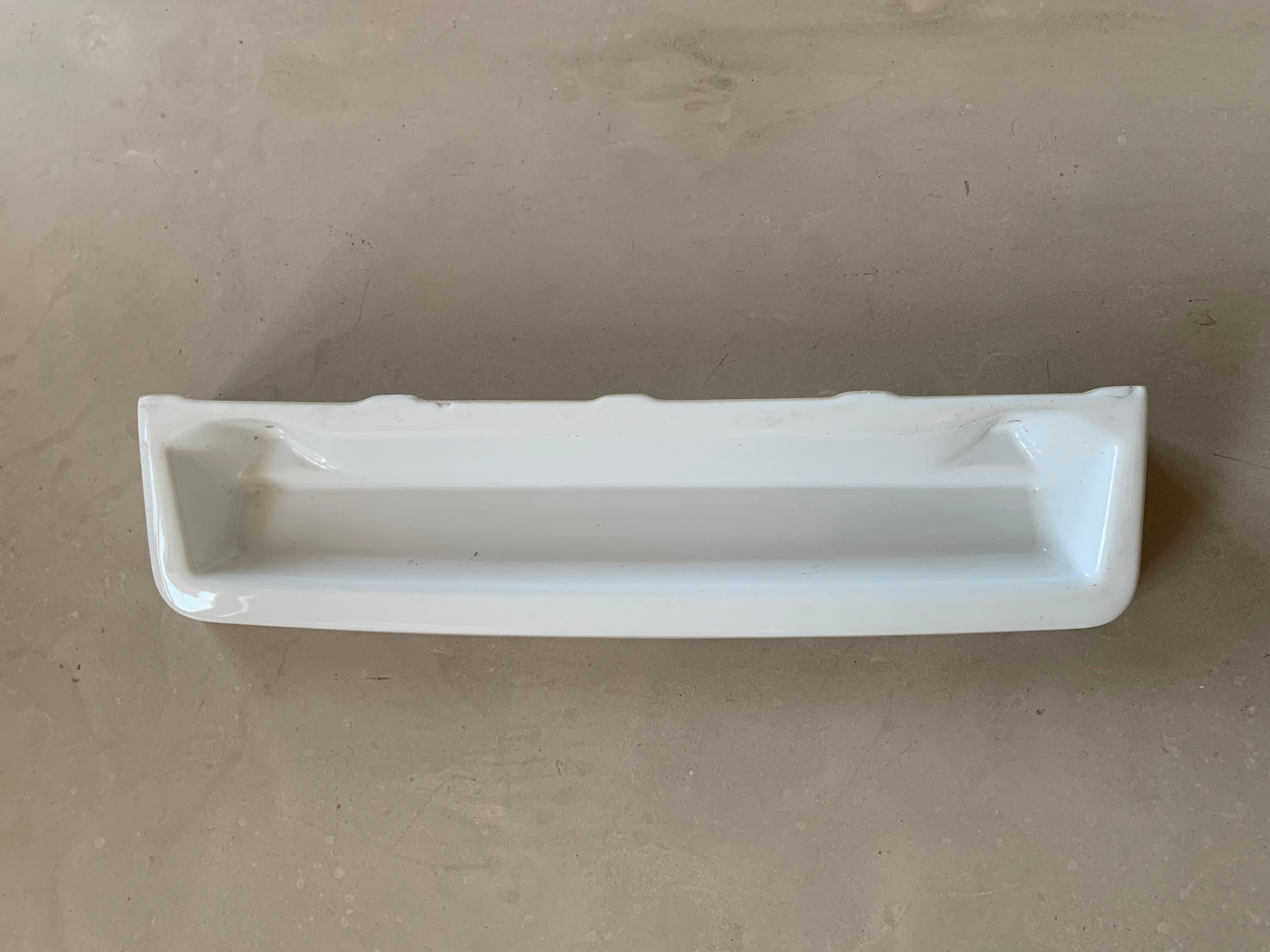 Antique ceramic shelf
