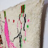 Handmade wool Berber rug 266 X 242 CM