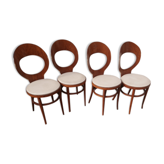 Set of four chairs Baumann Seagull
