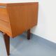 Small vintage Scandinavian teak sideboard from the 1960s.