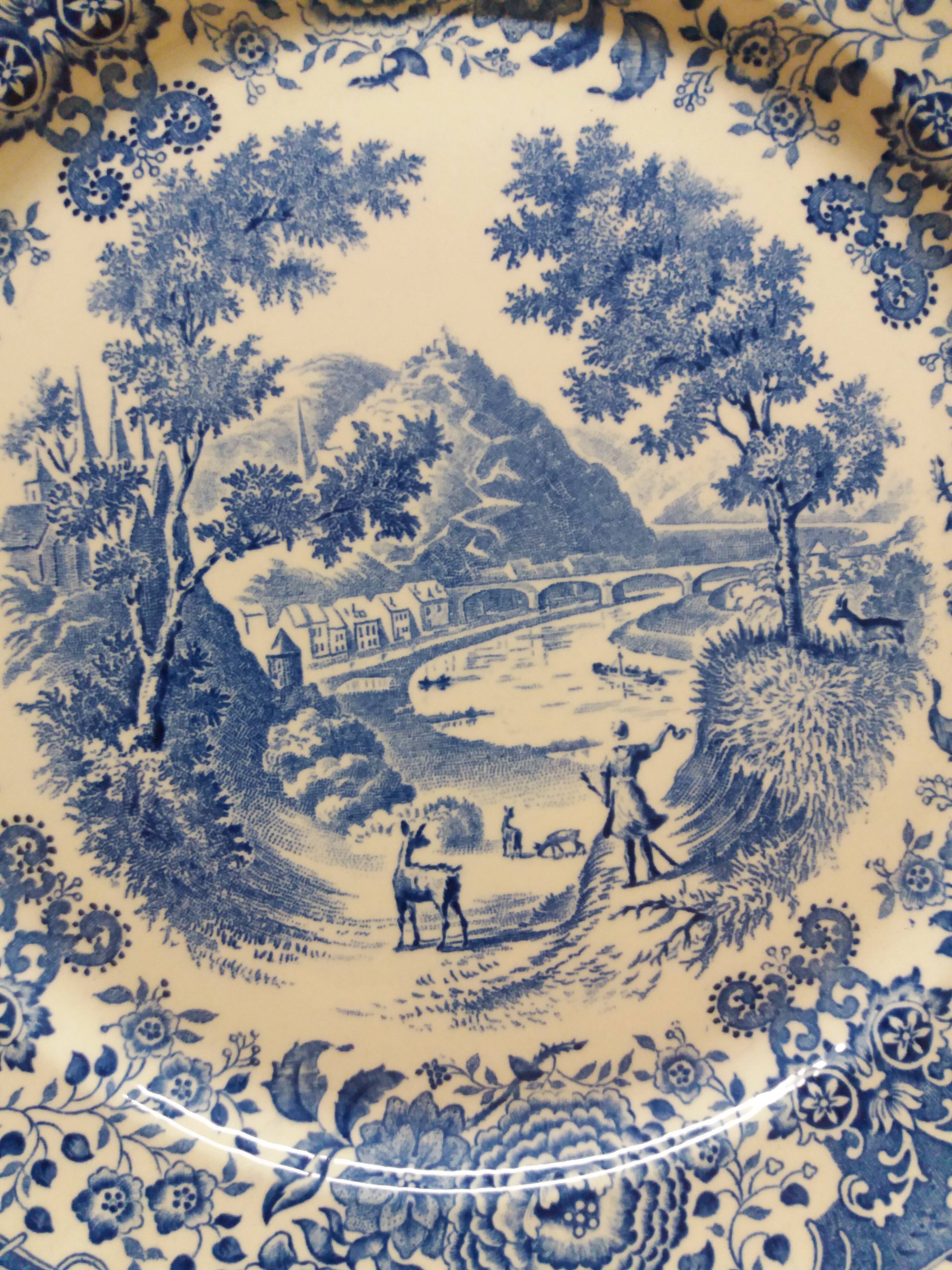 Set 6 flat plates Villeroy and Boch