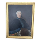 Presumed portrait of the Marquise de Saint-Germain – French School, 18th century