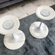 Pair of side tables by Eero Saarinen, Knoll international edition