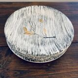 Set of 6 Salins dessert plates