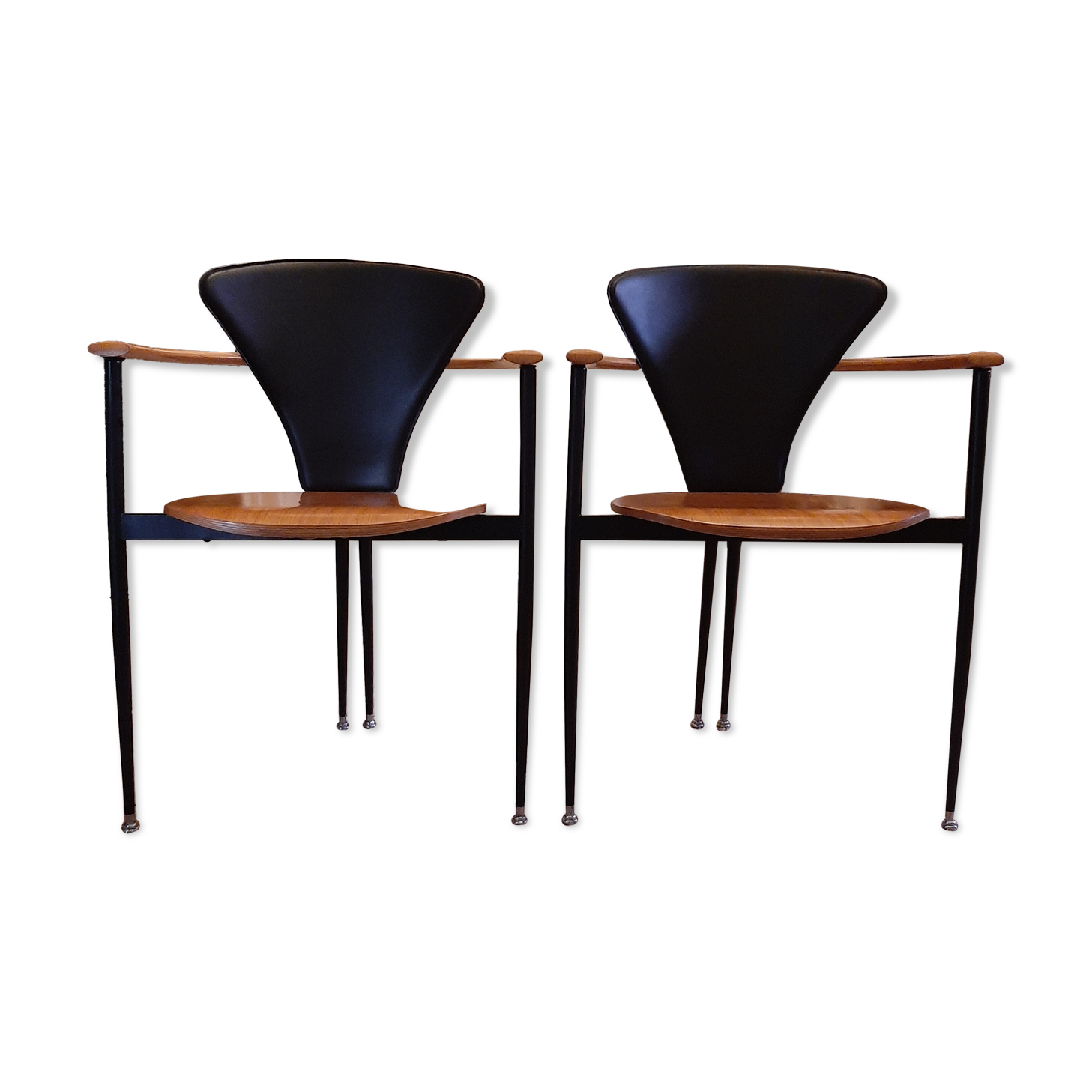 Pair of armchairs years 80