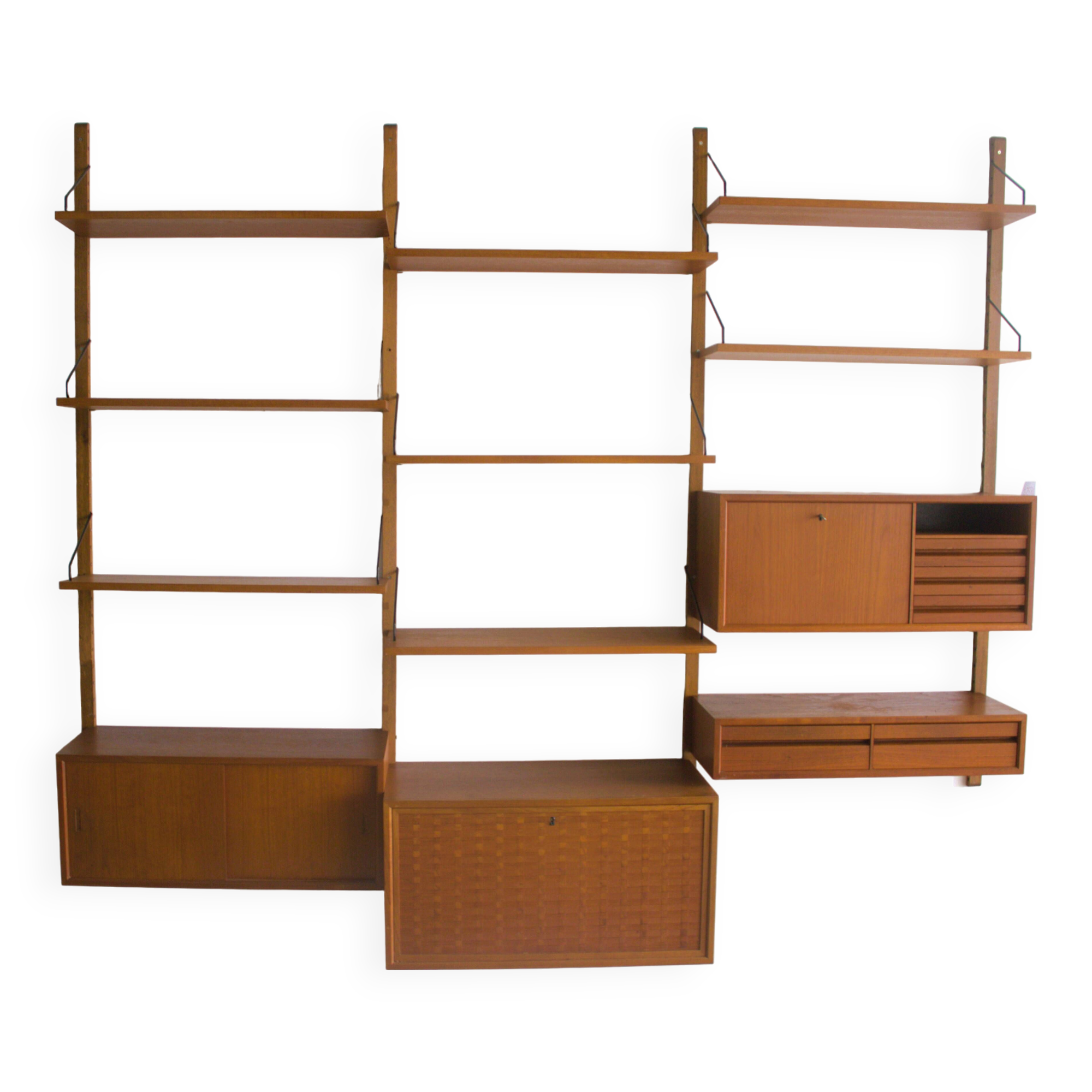 Wall unit by Poul Cadovius, Denmark, 1960s