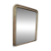 Miroir époque Louis Philippe à la feuille d'or.