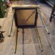 70s table with tiled top