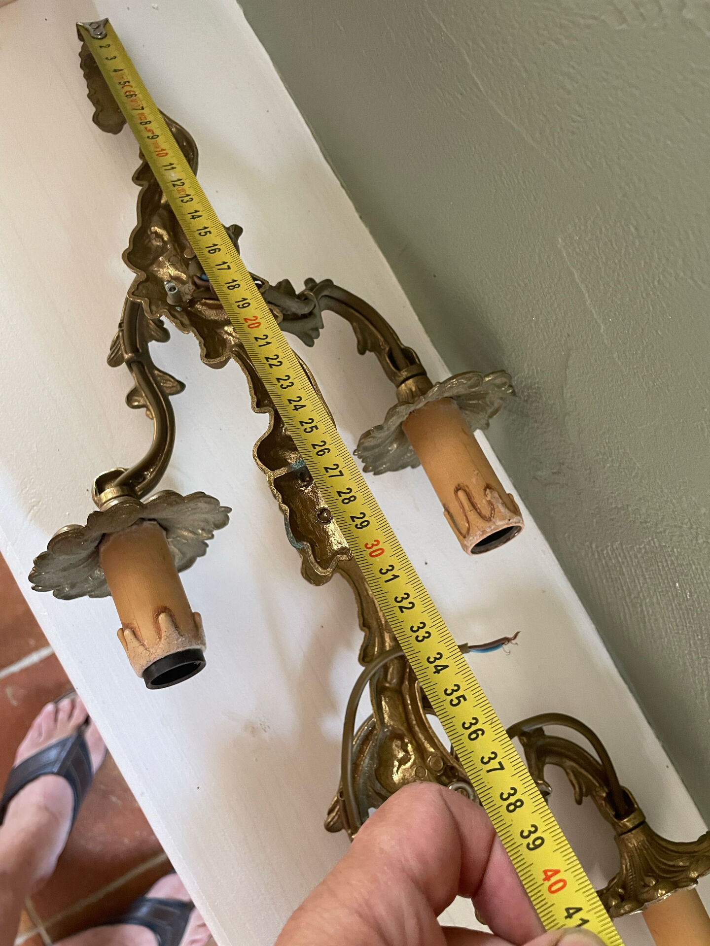 Napoleon style wall lights