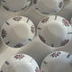 Antique faience service Meaux Longchamp