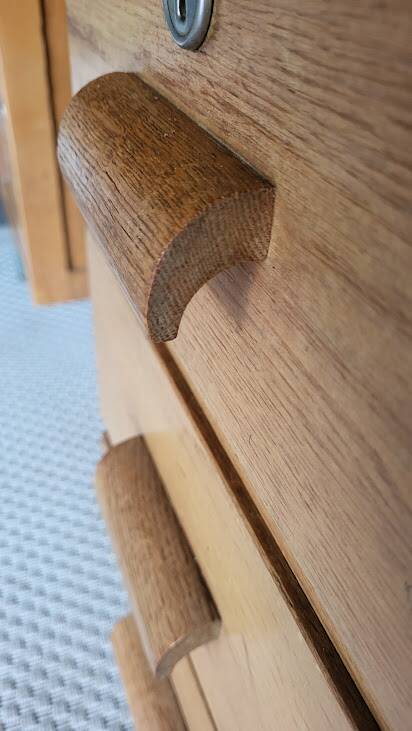 Vintage desk from the 1950s