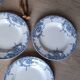 Set of 5 Dolphin plates BFK 1920