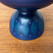 Vintage pottery candlestick from West Germany by KMK Keramik Manufaktur Kupfermühle, 1970s.
