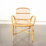 Rattan armchair