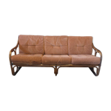 3-seater bamboo sofa