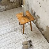 Handcrafted oak stool