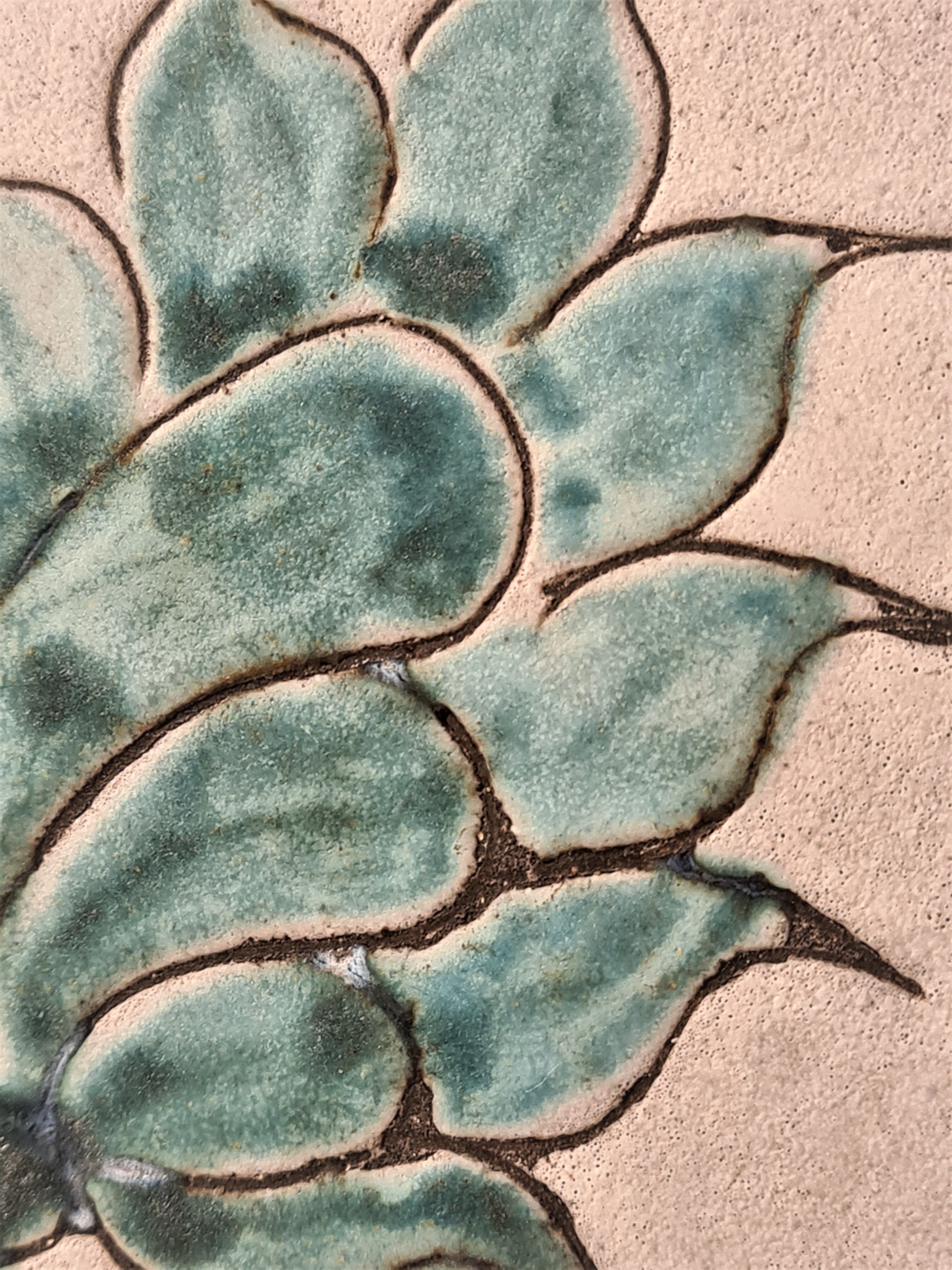 Alain Maurier's plate - Vallauris