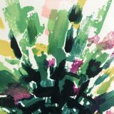 Alfred MANESSIER, The Labyrinth I, 1978. Original lithograph