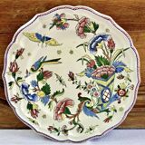 7 flat plates Gien model cornucopia 1938 1960
